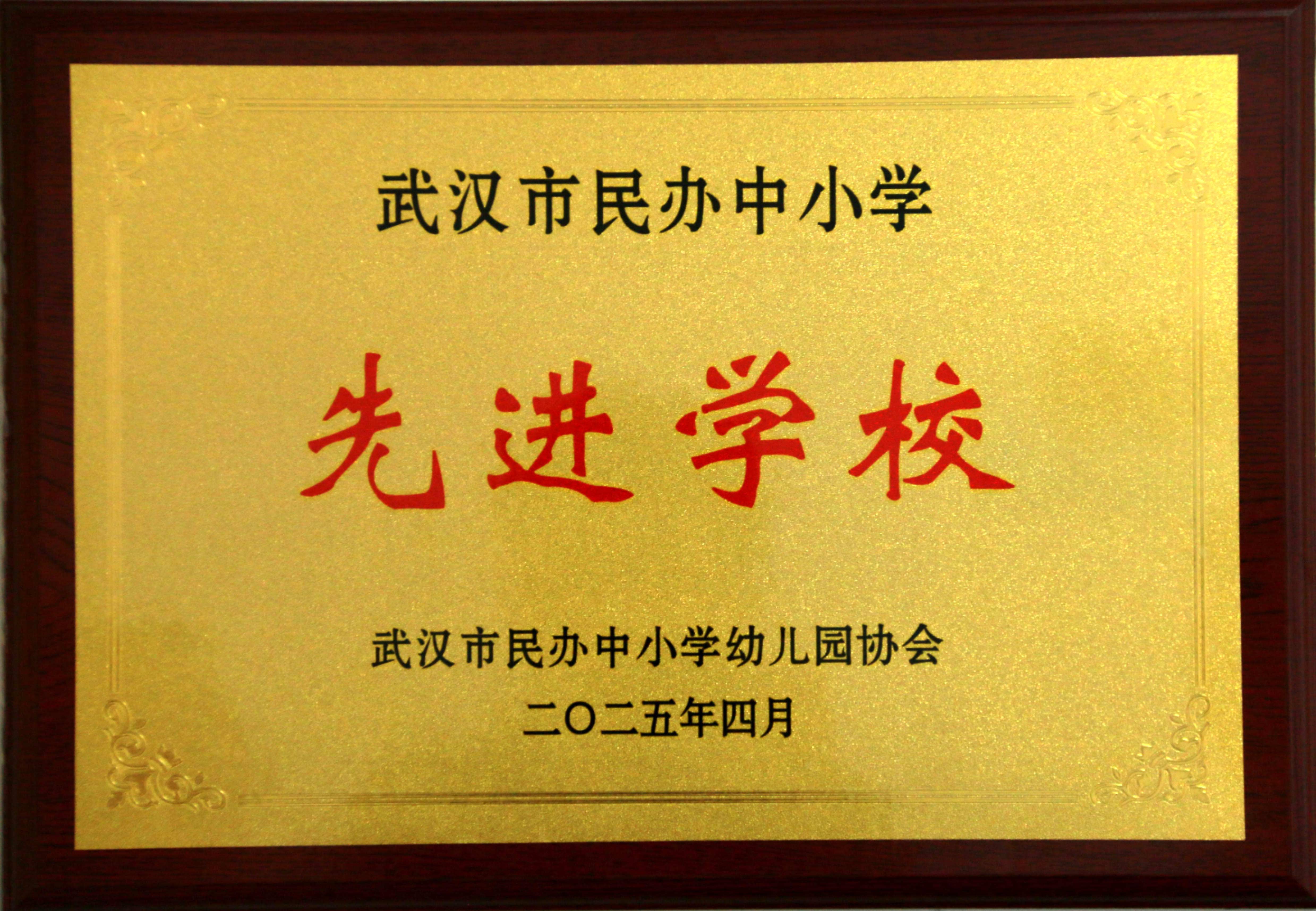武汉市民办中小学先进学校